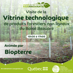 atelier biopterre journée agrinnovante 2026 vitrine boisé beaupré